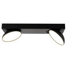 ITALUX SPL-31976-2B-BK - LED Bodové svietidlo CASTELIO 2xLED/5W/230V 4000K čierna