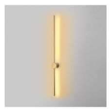 LED nástenné svietidlo v zlatej farbe ø 7 cm Sword – Opviq lights