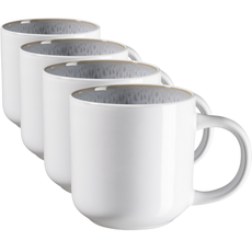 Mäser Súprava hrnčekov na kávu Lunaria Grey 360 ml, 4ks