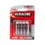 Ansmann 09630 LR03 AAA RED - 4ks alkalická batéria 1,5V