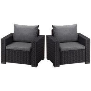 Ambia Garden SADA LOUNGE KRESIEL, plast, textil