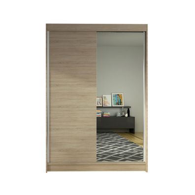 Šatníková skriňa LINO I šírka 120 cm - dub sonoma