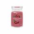 Yankee Candle vonná sviečka Signature v skle veľká Black Cherry, 567 g