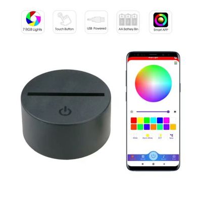 3Dmix 3DL-CNF0 - 3D LED nočná lampa - Konfigurátor (Vyskladajte si svoju lampu)