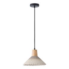 Luster na lanku 1xE27/15W/230V krémová