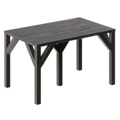 Stôl Dunaj 295 betón tmavý