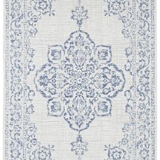 NORTHRUGS - Hanse Home koberce Kusový koberec Beach 103853 Cream / Blue – na von aj na doma - 200x290 cm