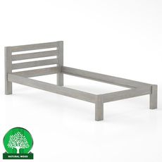 Posteľ borovica LK127–100x200 grey