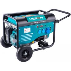 Elektrocentrála benzínová HERON 7,0kW / 15HP, pre zváranie, podvozok