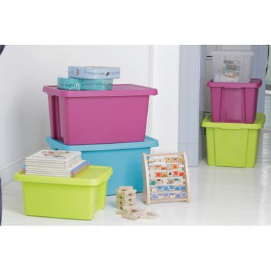 Úložný box s vekom Curver Essentials, 16 l