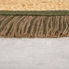 Flair Rugs , Kusový koberec Kahana Green kruh, 180x180 (priemer) kruh, zelená, chodba / predsieň