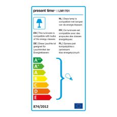 Žltá stolová lampa Leitmotiv Hood
