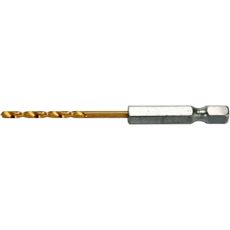 Vrták na kov 2,5mm TITAN HEX 1/4", délka 80mm - YT-44752