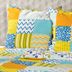 4Home Krepové obliečky Patchwork blue