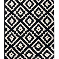 Hanse Home Collection koberce Kusový koberec Hamla 105477 Black Cream - 80x150 cm