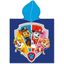 Detská osuška s kapucňou - plážové pončo Paw Patrol - Labková patrola - 100% bavlna - 55 x 110 cm - pre deti od 3 do 6 rokov