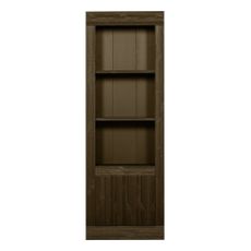Hnedá knižnica z borovicového dreva 78x230 cm Yumi – BePureHome