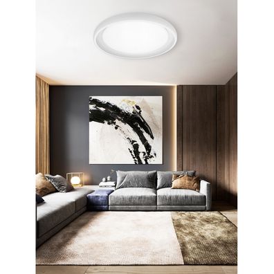 Top Light - LED Stm. stropné svietidlo SALERNO LED/60W/230V 3000-6500K biela + DO
