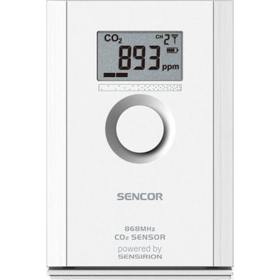 Sencor - Bezdrôtový senzor oxidu uhličitého 5V/3xAA 2000 mAh