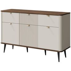 Komoda 130 Marly 10 3d3s orech/Kašmír