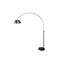 Stojacia lampa Big Bow brúsený chróm 170-210cm