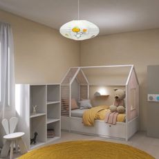 Rabalux 71408 - Detské tienidlo k lustru HOPPLY max. 40W pr. 50 cm