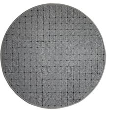 Vopi Kusový koberec Udinese sivý kruh - 80x80 (priemer) kruh cm