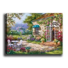 Wallity Obraz na plátne Dream garden 50x70 cm