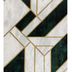 Dywany Łuszczów Kusový koberec Emerald 1015 green and gold - 140x190 cm