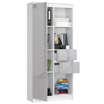Regál R15 1D 2SZ-metalic