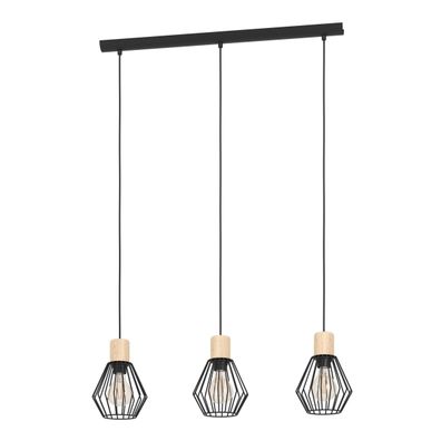 Eglo 44094 - Luster na lanku PALMORLA 3xE27/60W/230V