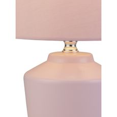 Searchlight EU700798 - Stolná lampa 1xE14/10W/230V ružová