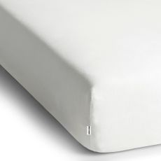 Biela napínacia plachta jersey 200x200 cm Amber – Restilo