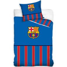 Obojstranné posteľné obliečky FC Barcelona - 100% bavlna Renforcé - 70 x 90 cm + 140 x 200 cm