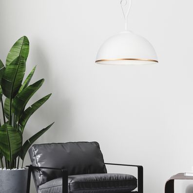 Luster na tyči RETRO II 1xE27/60W/230V biela