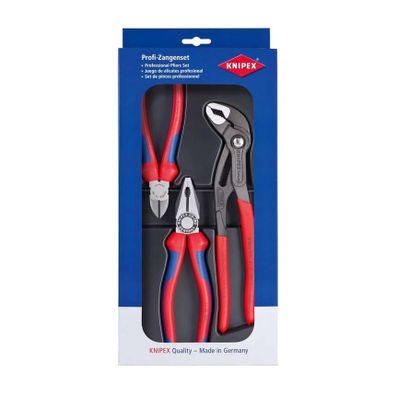 Súprava klieští Knipex 00 20 09 V01 - balenie Bestseller (03 02 180+70 02 160+87 01 250)