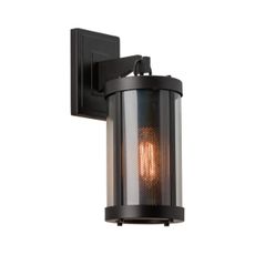 Feiss - Nástenné svietidlo BLUFFTON 1xE27/100W/230V čierna