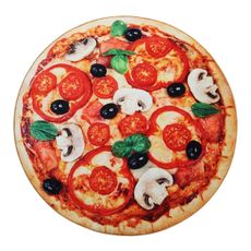 Ayyildiz AKCIA: Kusový koberec Pizza - 150x150 (priemer) kruh cm