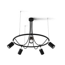 Luster na tyči GLEIZ 5xGU10/35W/230V