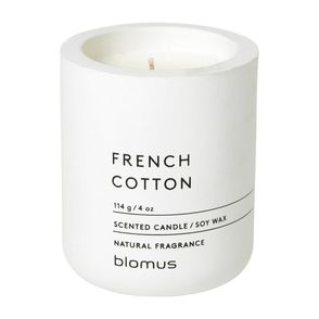 Vonná sójová sviečka doba horenia 24 h Fraga: French Cotton – Blomus