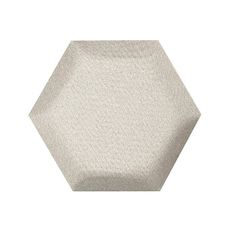 Čalúnený akustický panel nástenný Luna 33 cream hexagon - Hexagon 6x15 cm