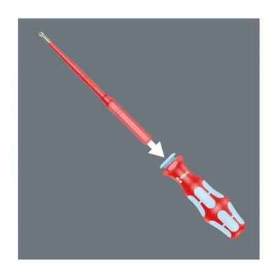 Wera 033639 Náhradný skrutkovací nôž TX 25 Kraftform Kompakt VDE 3067 iS TORX® SB, nerezová oceľ