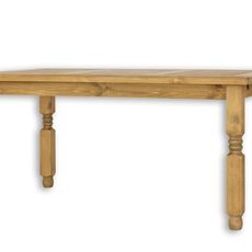 Jedálenský sedliacky rustikálny stôl masív mes 01 b - 100x200cm - k01