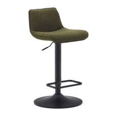 Tmavozelené barové stoličky v súprave 2 ks 103 cm Zenda – Kave Home
