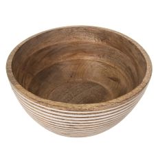 Drevená misa v prírodnej farbe ø 24 cm Mango - Orion