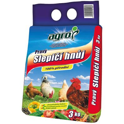 Hnojivo Slepačí hnoj 3 kg