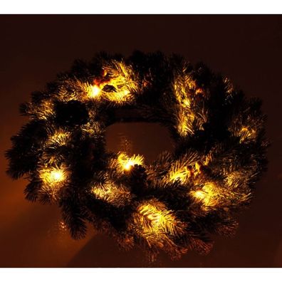Retlux - LED Vianočný veniec LED/2xAA pr. 40 cm