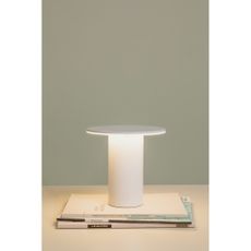 Biela LED stmievateľná stolová lampa (výška 18 cm) Fungo – Remember