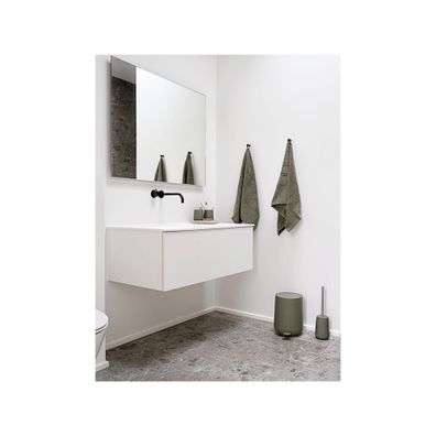 Zelená porcelánová WC kefa Nova - Zone