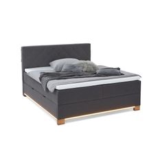 Xora BOXSPRINGOVÁ POSTEĽ, 180/200 cm, antracitová